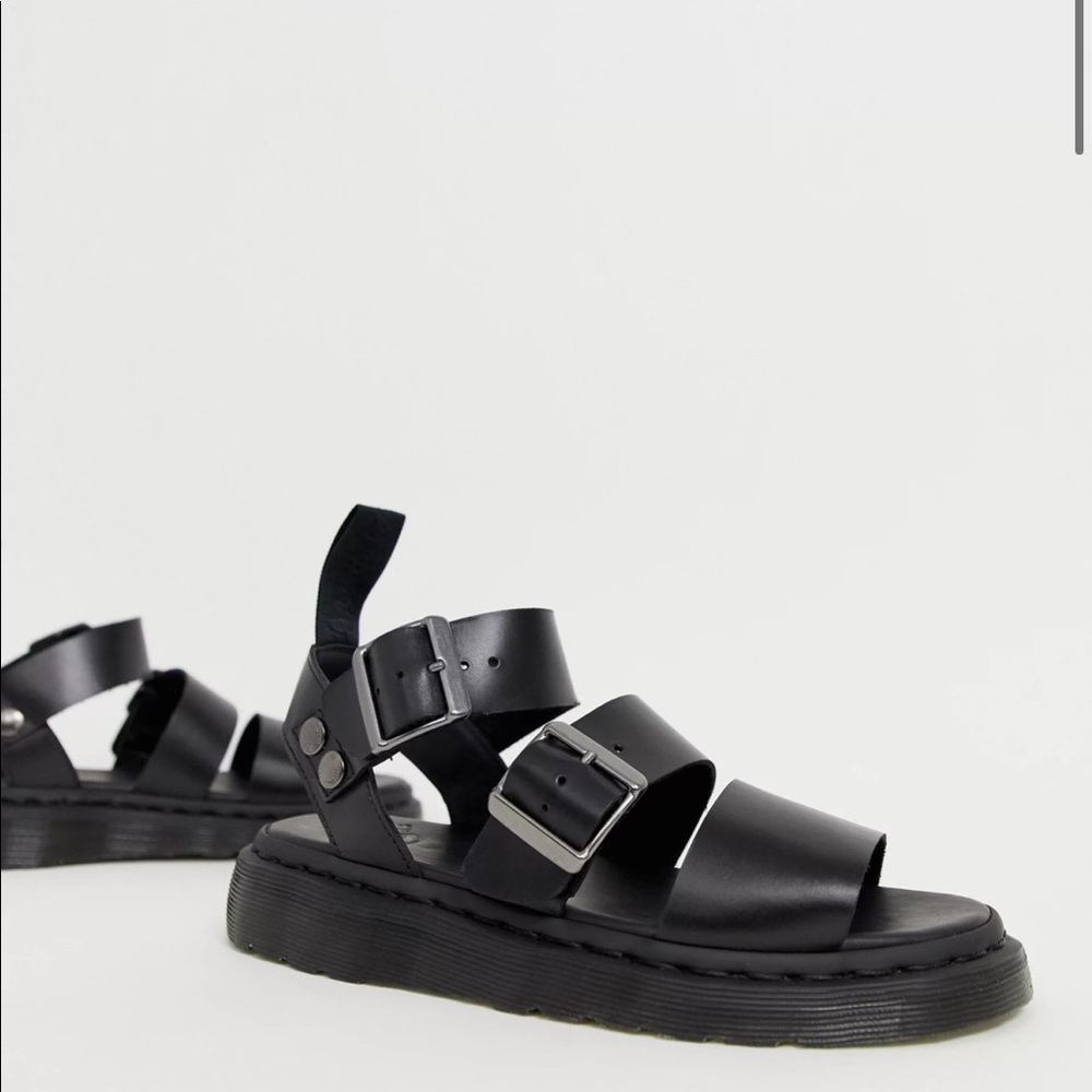 Dr. Marten Gryphon Leather Sandals - Picture 6 of 11
